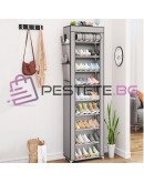 Текстилен органайзер за обувки 9 редов